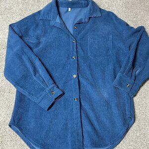 Women’s Corduroy Button Down Jacket